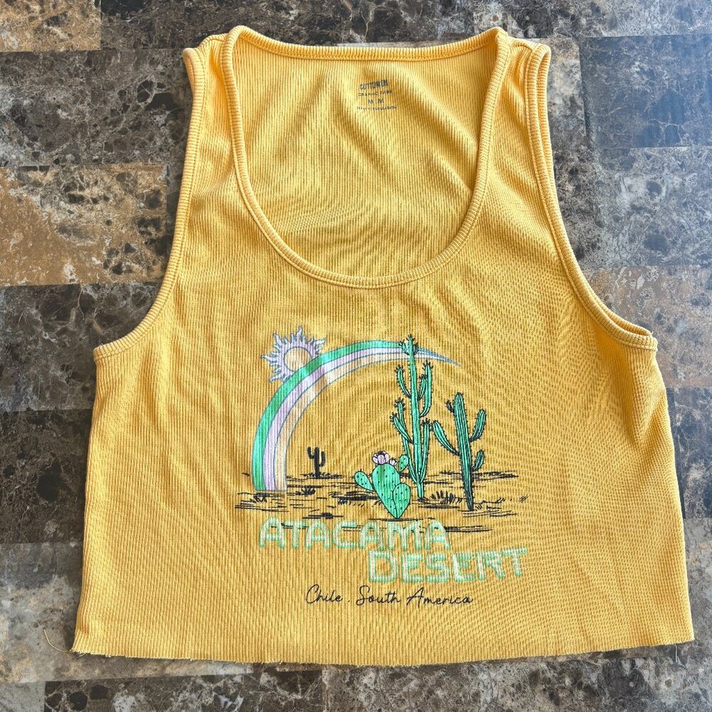 Orange cropped Dessert Tank